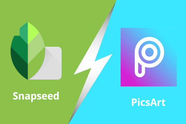 Snapseed vs Picsart
